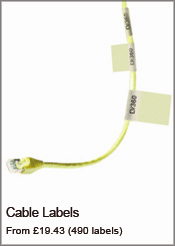 Self Laminating Cable Labels